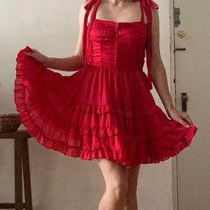 Cider Red Doll Dress